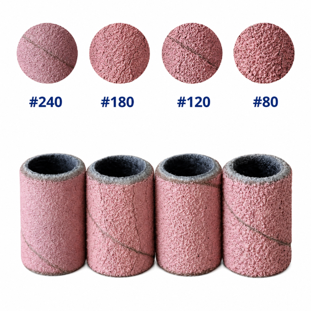 Nakładki Ścierne 6mm Gradacja 80 100 Sztuk - obrazek 8